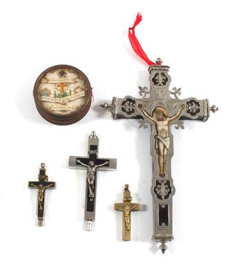 Vier Kreuze, - Antiquitäten