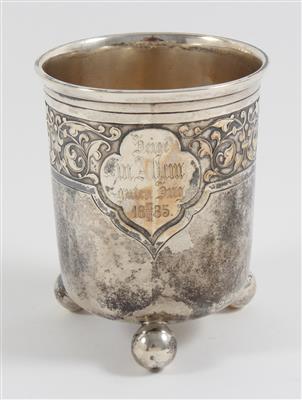 Deutscher Kugelfußbecher, - Antiquariato