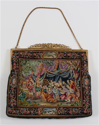 Petit Point Tasche, - Starožitnosti