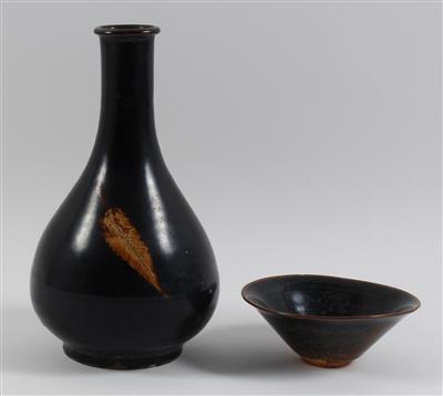 Vase, Schale, - Antiques