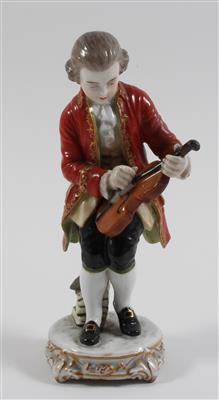 Junger Geigenspieler, - Antiquitäten