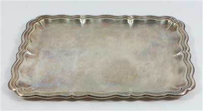 Wiener Silber Tablett, - Antiques