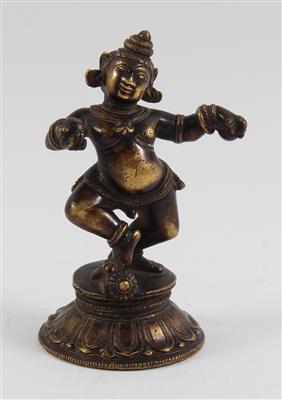 Figur des Krishna als Kind - Antiquitäten