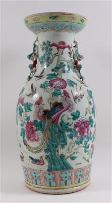 Famille rose Vase - Antiquariato