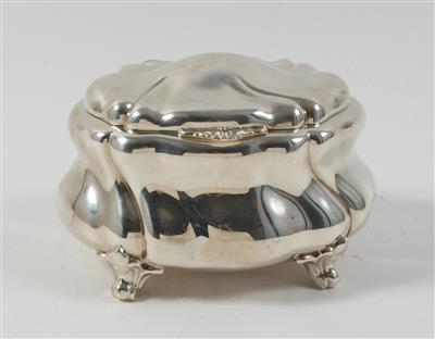 Deutsche Silber Zuckerdose, - Antiques