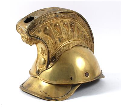 Helm für Offiziere der französischen Gendarmerie au cheval (berittene Gendarmerie), - Antiquariato