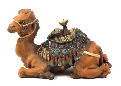 Liegendes Kamel-Tintenfass - Antiquitäten