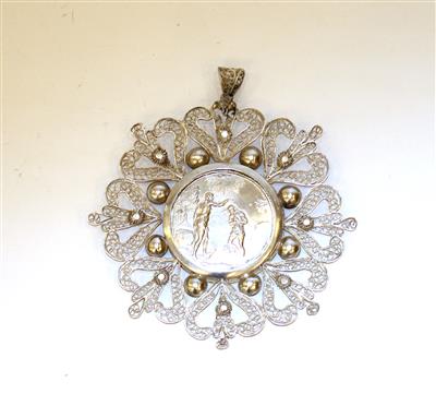 Silber Tauftaler von 1833, - Antiques
