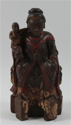 Guanyin mit Kind - Sommerauktion - Antiquitäten