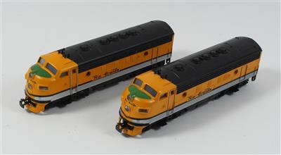 Märklin H0, 2 Stk. Rio Grande Express, - Sommerauktion - Antiquitäten