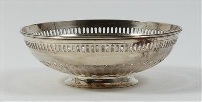 Birminghamer Silber Schale, - Summer-auction