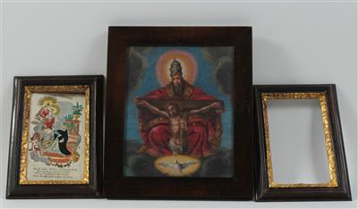 Konvolut Heiligenbilder, - Sommerauktion - Antiquitäten