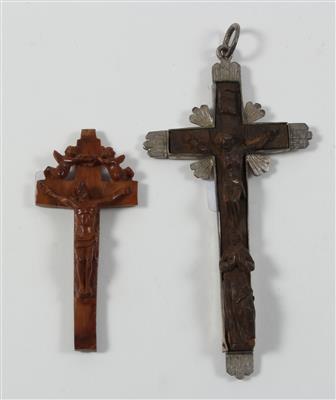 Zwei kleine Kreuzanhänger, - Letní aukce