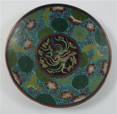 Cloisonné Teller, - Sommerauktion - Antiquitäten