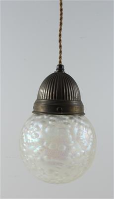 Einflammige Deckenlampe, - Sommerauktion - Antiquitäten