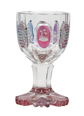 Pokal mit Jagdmotiven, - Sommerauktion - Antiquitäten