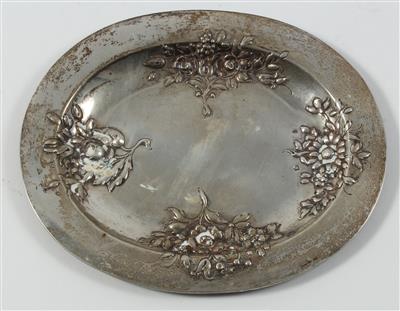 Wiener Silber Teller, - Sommerauktion - Antiquitäten