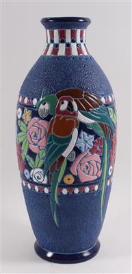 Jugendstil-Vase, - Sommerauktion - Antiquitäten
