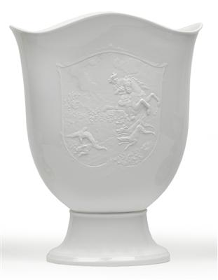 Vase mit Jagdszenen, - Sommerauktion - Antiquitäten