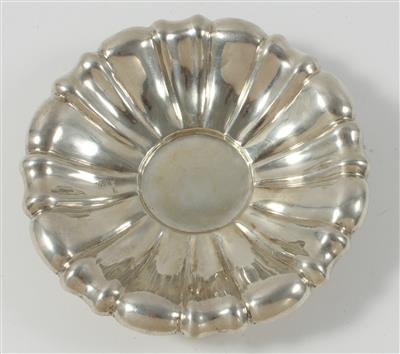 Wiener Silber Unterteller von 1846, - Antiquariato