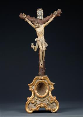 Barockes Kruzifix, - Antiquariato
