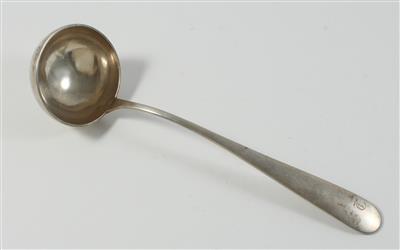 Czernowitzer Silber Suppenschöpfer von 1858, - Antiquitäten