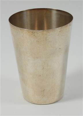 Deutscher Silber Becher, - Antiques