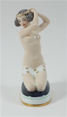 A. Caasmann, Figur Ariadne, - Weißes Gold – Erlesenes aus Porzellan