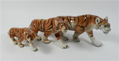 3 Tiger, - Antiquitäten