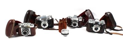 Vier Kameras ZEISS IKON: - Antiquitäten