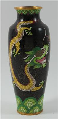 Cloisonné Vase, - Antiquitäten