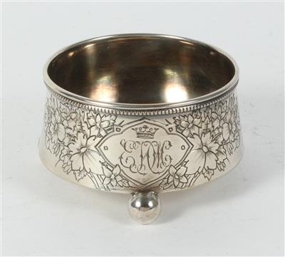 Moskauer Silber Gewürzschälchen von 1889, - Antiquitäten