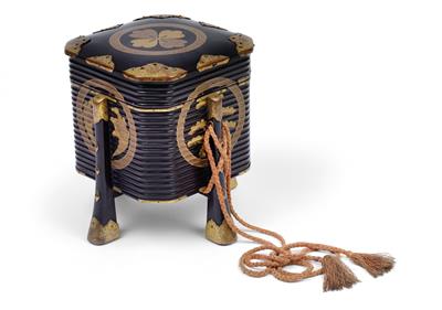 "Hakko Bako" Behälter mit Deckel, Japan, Edo Periode, 19. Jh. - Saisoneröffnung - Antiquitäten