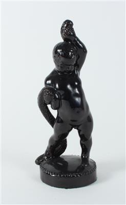 Putto mit Girlande, - Antiques and art