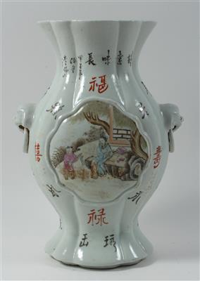 Vase, - Saisoneröffnung - Antiquitäten