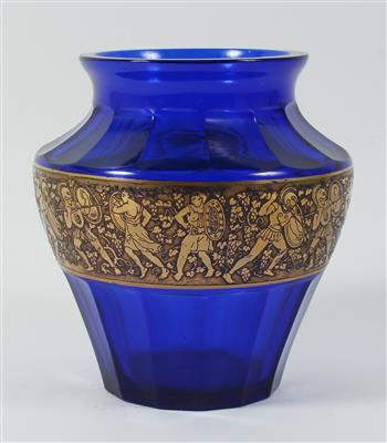 Ludwig Moser  &  Söhne, Vase, - Antiquitäten