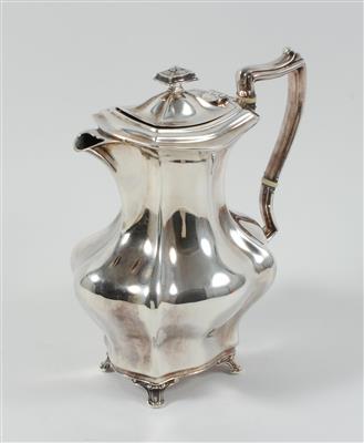 Sheffielder Silber Teekanne, - Antiquitäten