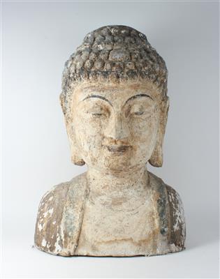 Buddhakopf, - Antiquariato