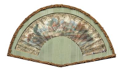 Fächerblatt, Frankreich um 1760 - Antiquariato