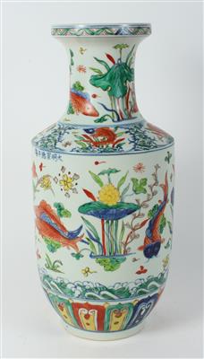 Wucai Vase, - Starožitnosti