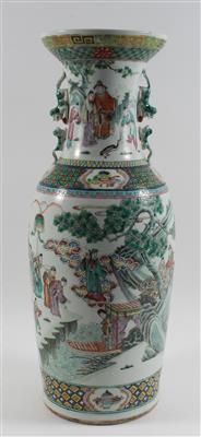 Famille rose Vase, - Asiatica and Islamic Art