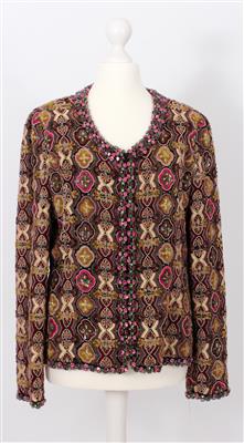 Jill Adarsh - Reich bestickte Abendjacke, - Vintage fashion and acessoires