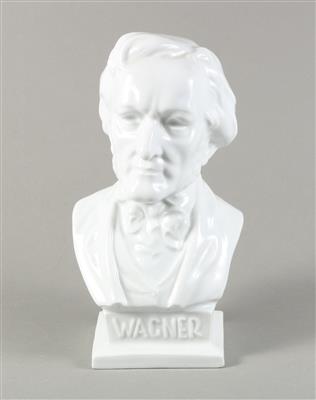 Richard Wagner Büste, - Antiquitäten