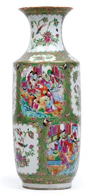 Famille rose Vase, China, 19. Jh. - Asiatika und islamische Kunst