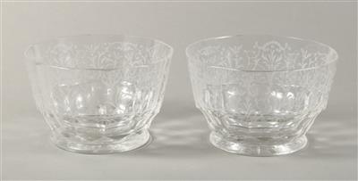 Lobmeyr-Glasschalen, - Antiques