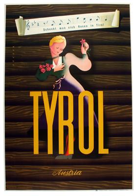 TYROL - Plakate und Reklame