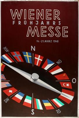 WIENER FRÜHJAHRSMESSE 1948 - Plakate und Reklame