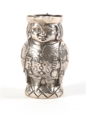 Deutscher Silber Becher, - Antiques