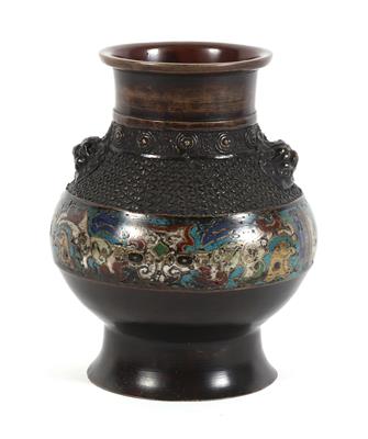 Champlevé Vase, - Starožitnosti