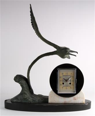 Art Deco Kamingarnitur "Fliegende Möwe" - Antiquitäten